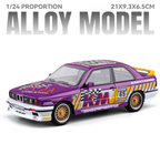 1:24 Diecast 1988 BMW M3 E30 Model Car