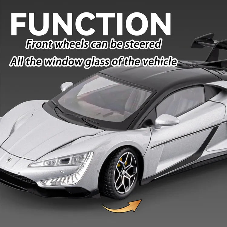 1:24 Diecast New Energy U9 Model Car