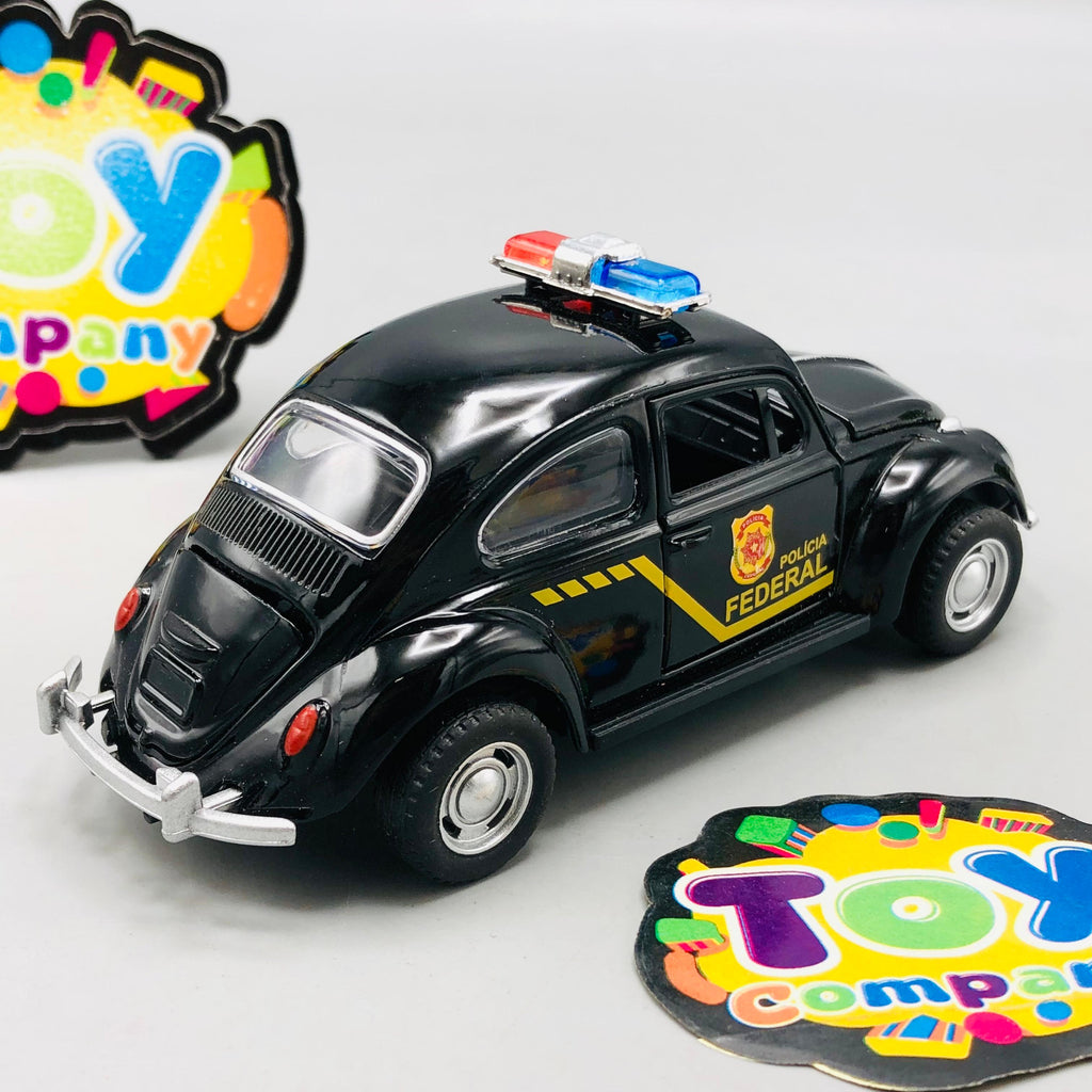 1:36 Mini Diecast Federal Police Beetle Model - 1Pc