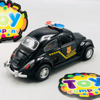 1:36 Mini Diecast Federal Police Beetle Model - 1Pc