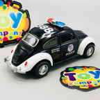 1:36 Mini Diecast Police Department Beetle Model - 1Pc