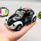 1:36 Mini Diecast Police Department Beetle Model - 1Pc