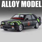 1:24 Diecast BMW M3 E30 Modified Model Car