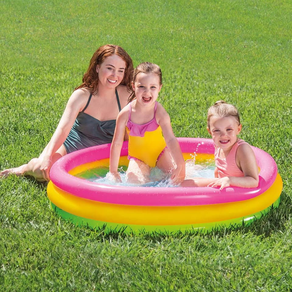 Intex Sunset Glow Baby Pool (114 X 25cm)
