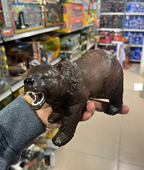 1Pc Premium Brown Bear Animal Figure Toy