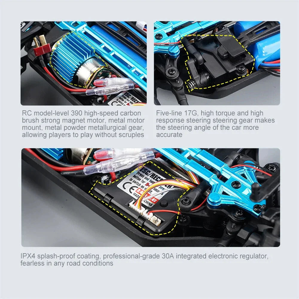 38Km/h RC 1:16 Conquer 4x4 Off-Road Truck