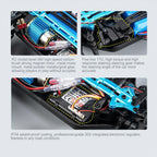 38Km/h RC 1:16 Conquer 4x4 Off-Road Truck