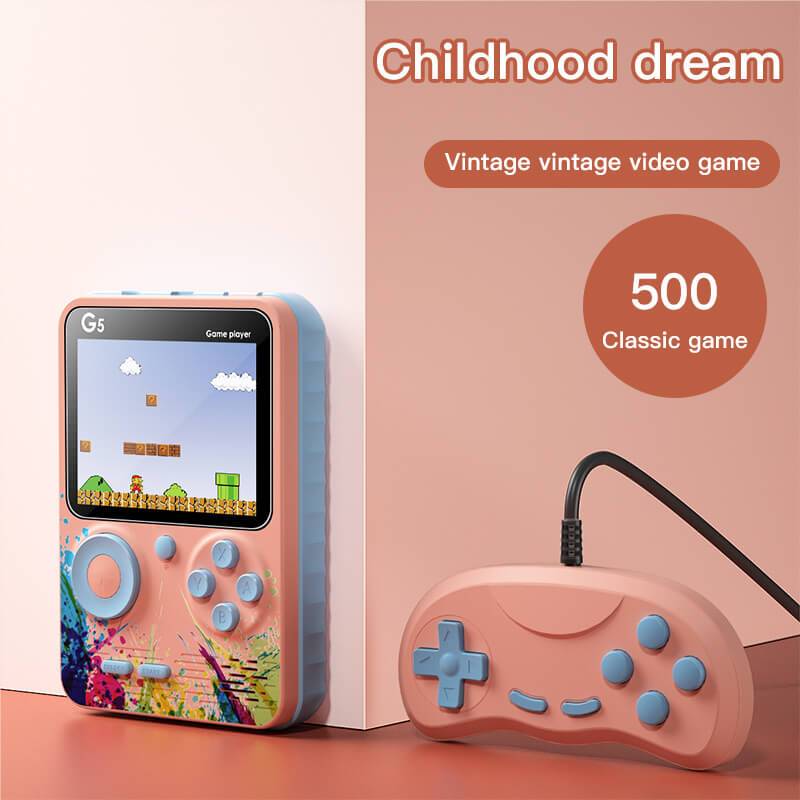 G5 Handheld Video Game With Controller - 500 Games