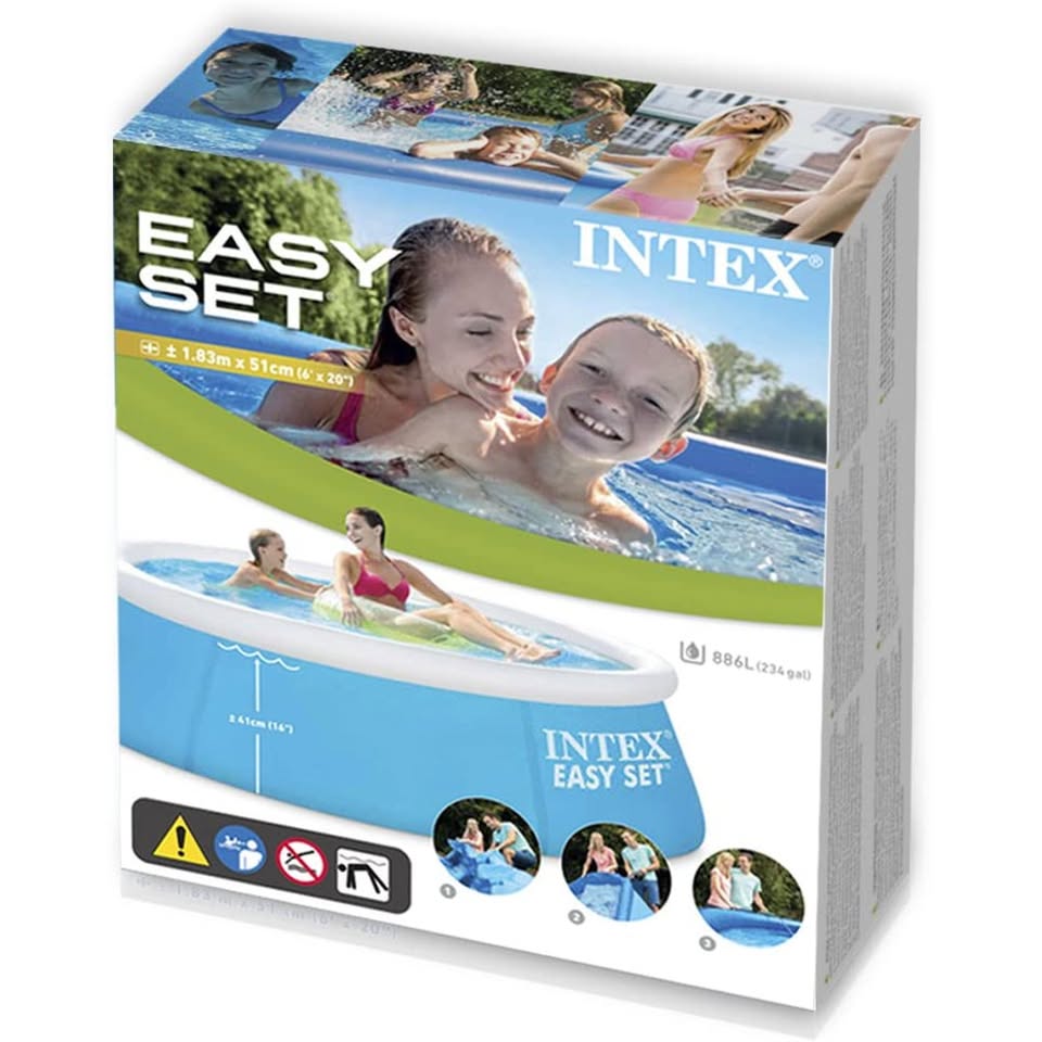INTEX 6-FT Easy Set Pool ( 6' X 20")