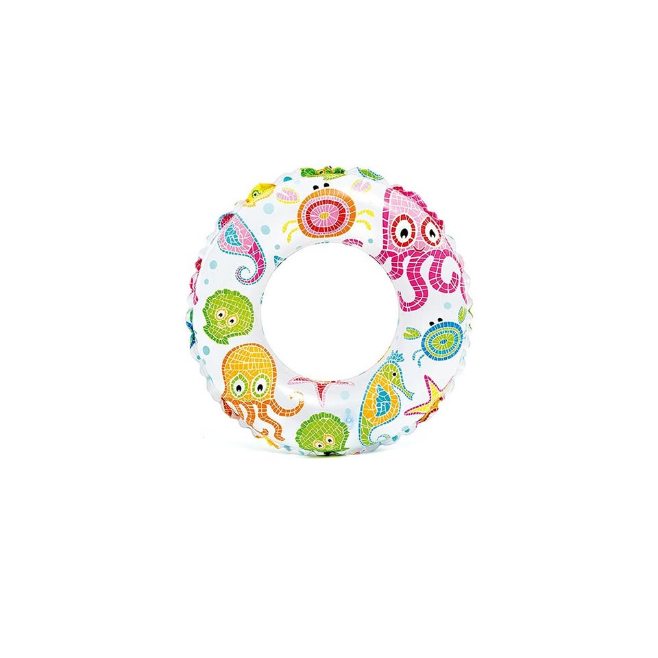 Intex Recreation Lively Print Swim Ring - 20"