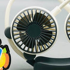 Rechargeable Two Wind Speed Neck Fan