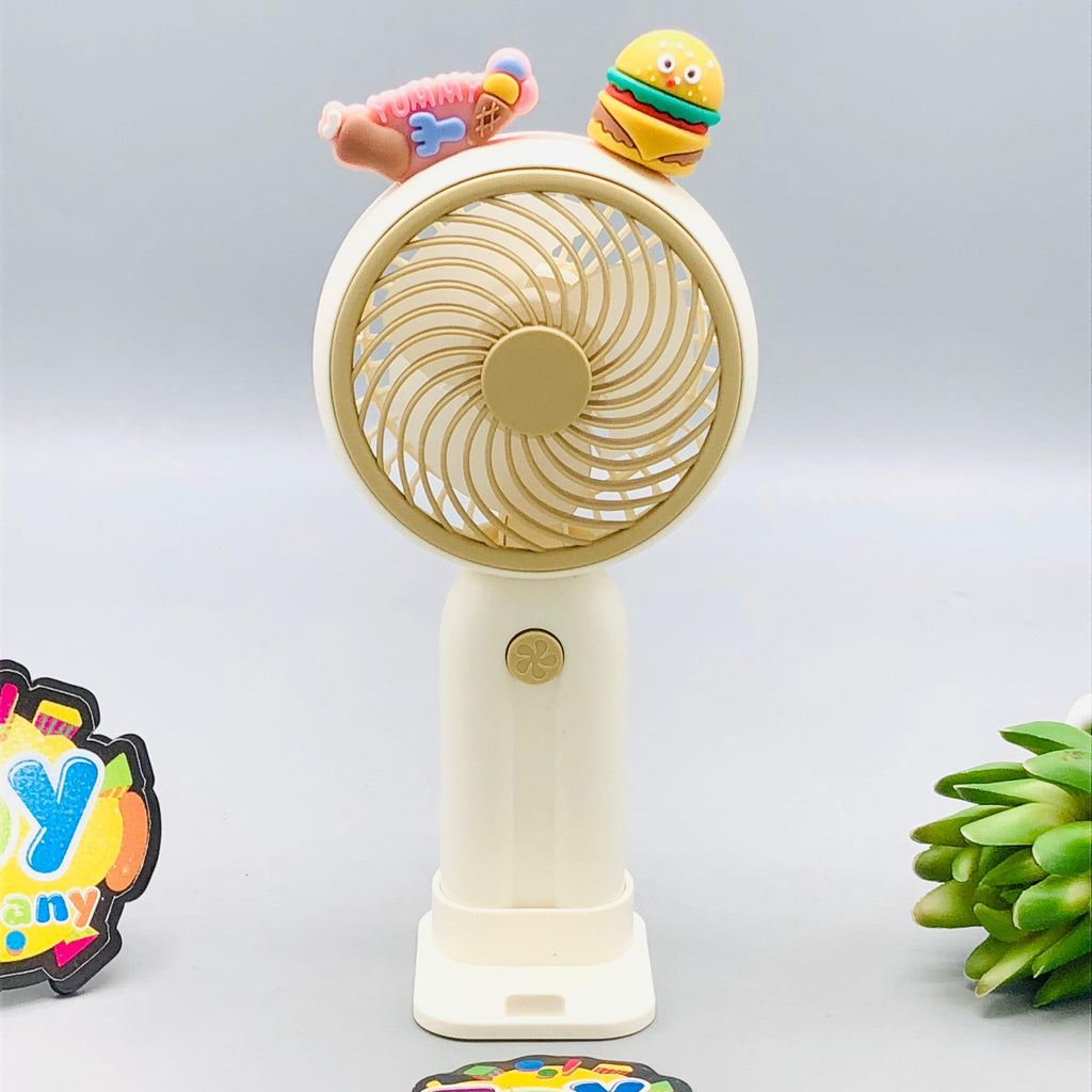 6.5" Rechargeable Fast Food Theme Cooling Fan