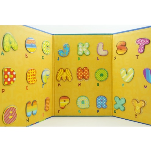 Alphabet Magnetic Puzzle Fancy Chartlet