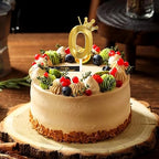 Number 0 Crown Designed Birthday Candle