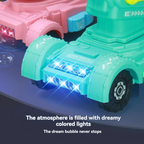 RC Tank Colorful Bubble Machine