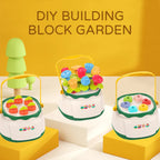 Huanger Montessori Flower Nails Bucket