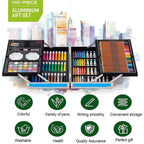 145Pcs Premium Kuromi Themed Kids Painting Kit Briefcase