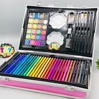 145Pcs Premium Kuromi Themed Kids Painting Kit Briefcase