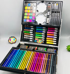 145Pcs Premium Kuromi Themed Kids Painting Kit Briefcase