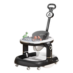 4in1 Multi-functional Baby Dino Musical Walker - Black