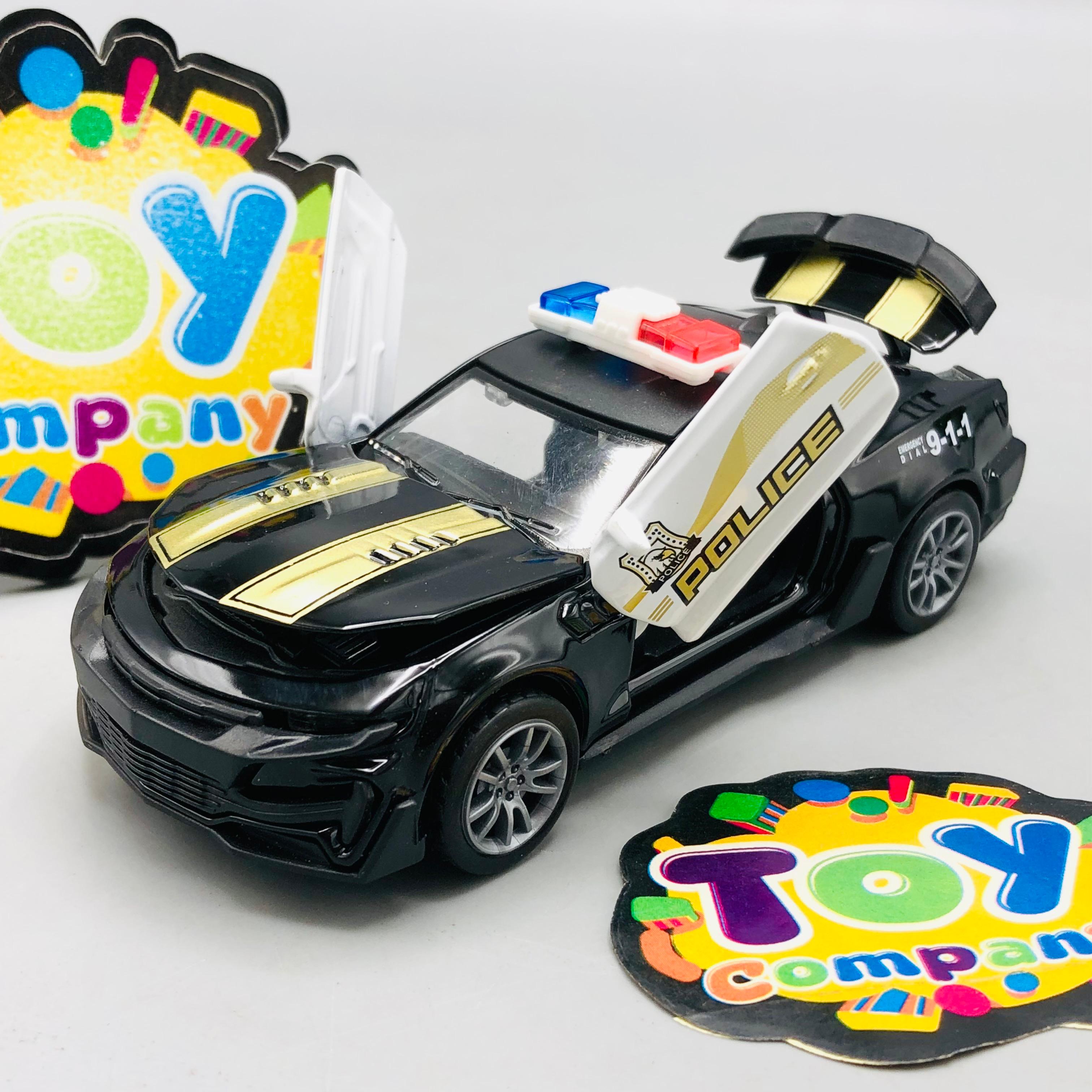 1:36 Mini Diecast Chevrolet Police Model - 1Pc