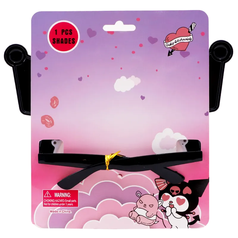 Children's Kuromi Frame Sunglasses - 1Pc