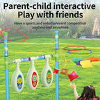 2in1 Light-up Ring Toss & Bean Bag Throwing Game