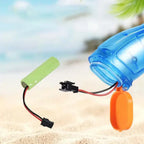 Electric MP5 Water Shooting Gun With Colorful Light Silencer