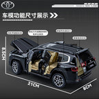 1:24 Diecast Toyota Land Cruiser SUV Model With Key