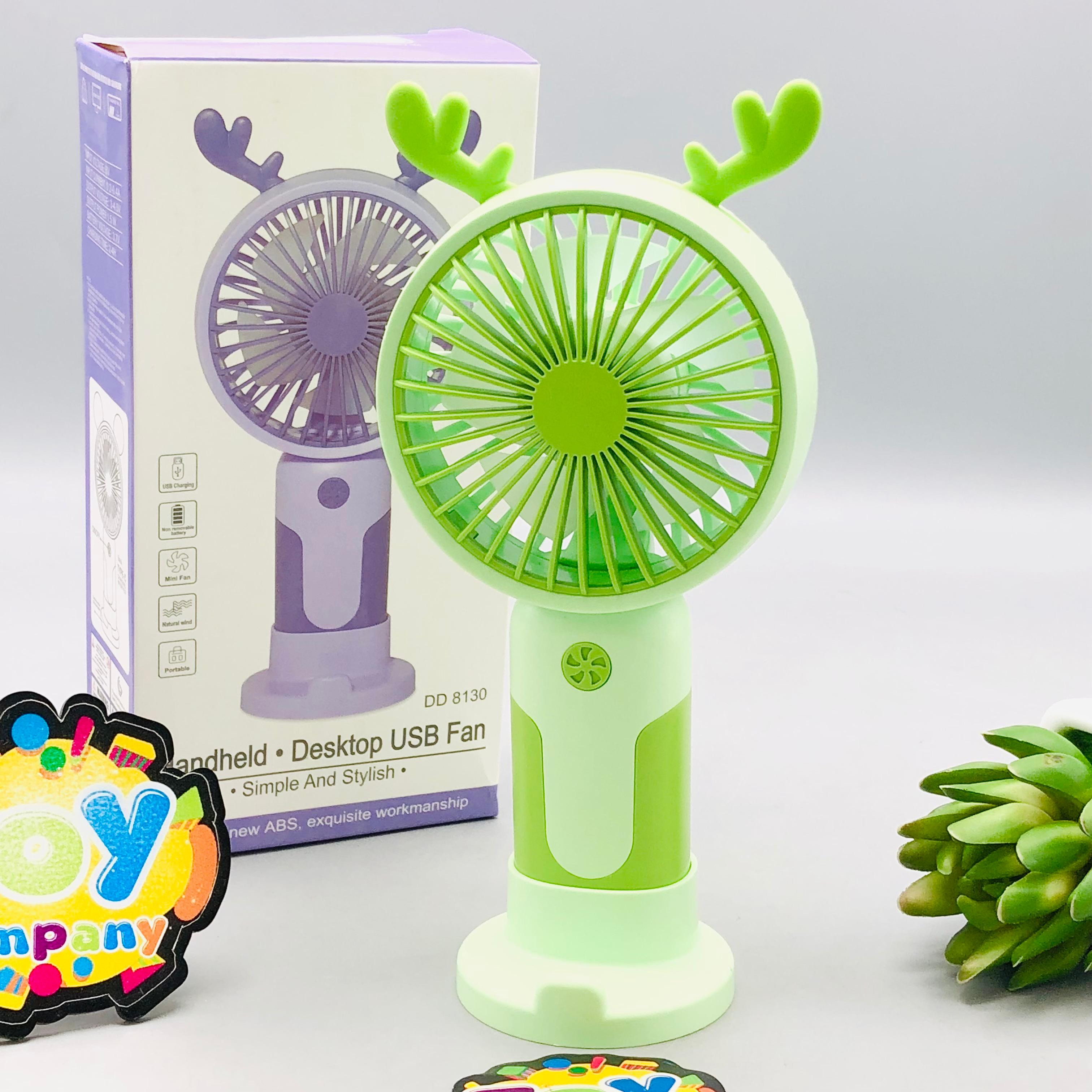 Rechargeable Deer Design Mini Cooling Fan