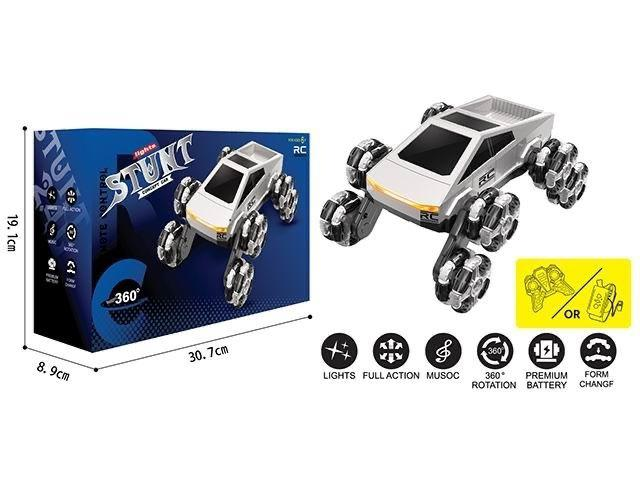 Remote Control 8 Wheels Tesla Stunt Truck