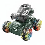 Remote Control Gel Blaster Shooting Tank With Smoke