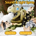 Remote & Gesture Control 8 Wheels Stunt Spray Dinosaur