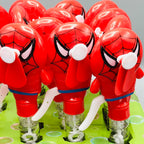 Spiderman Hand Press Fan & Bubble Stick - 1Pc