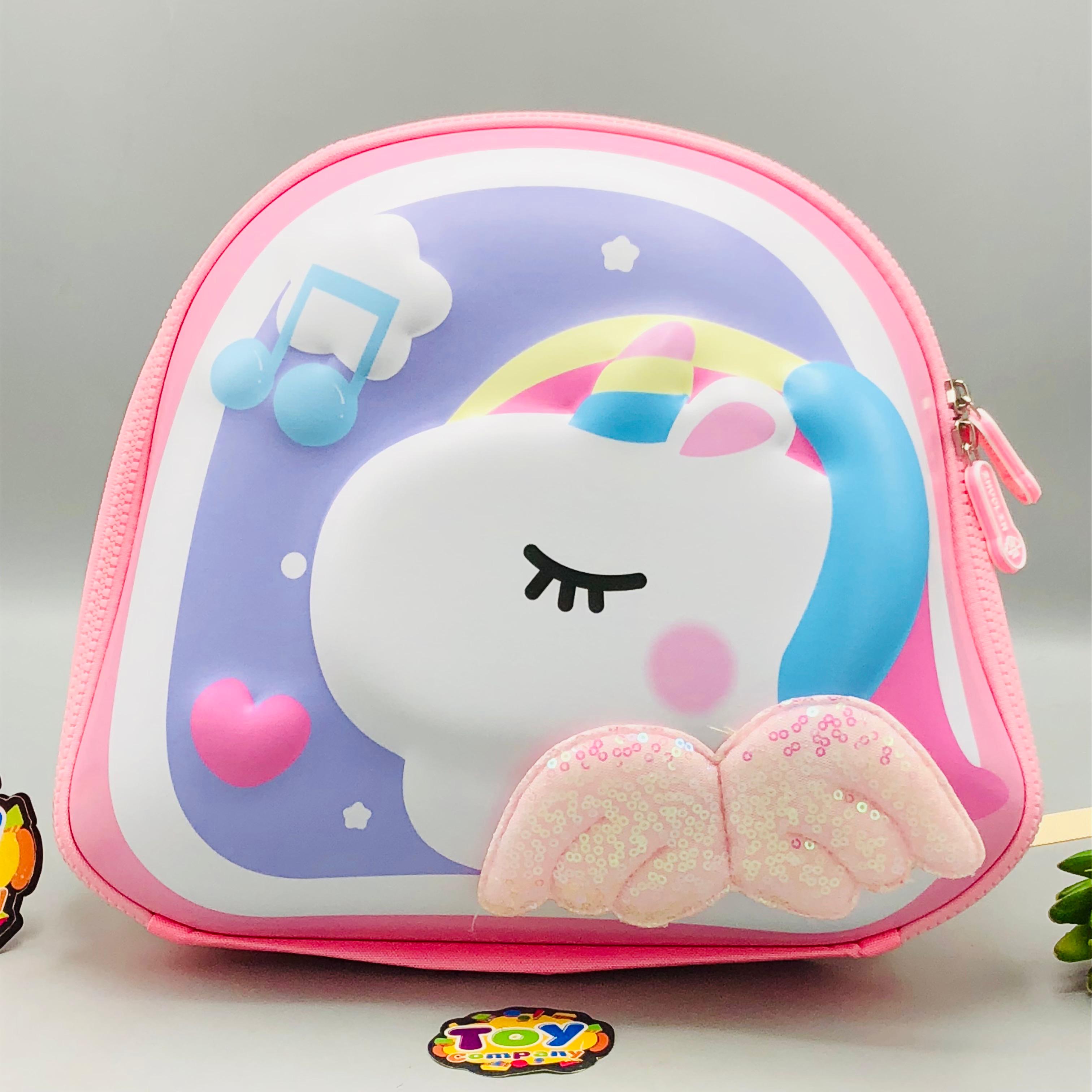 Unicorn 3D Shell Kids Picnic Backpack