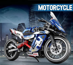 426Pcs DIY Racing Bike Lego Bricks Set