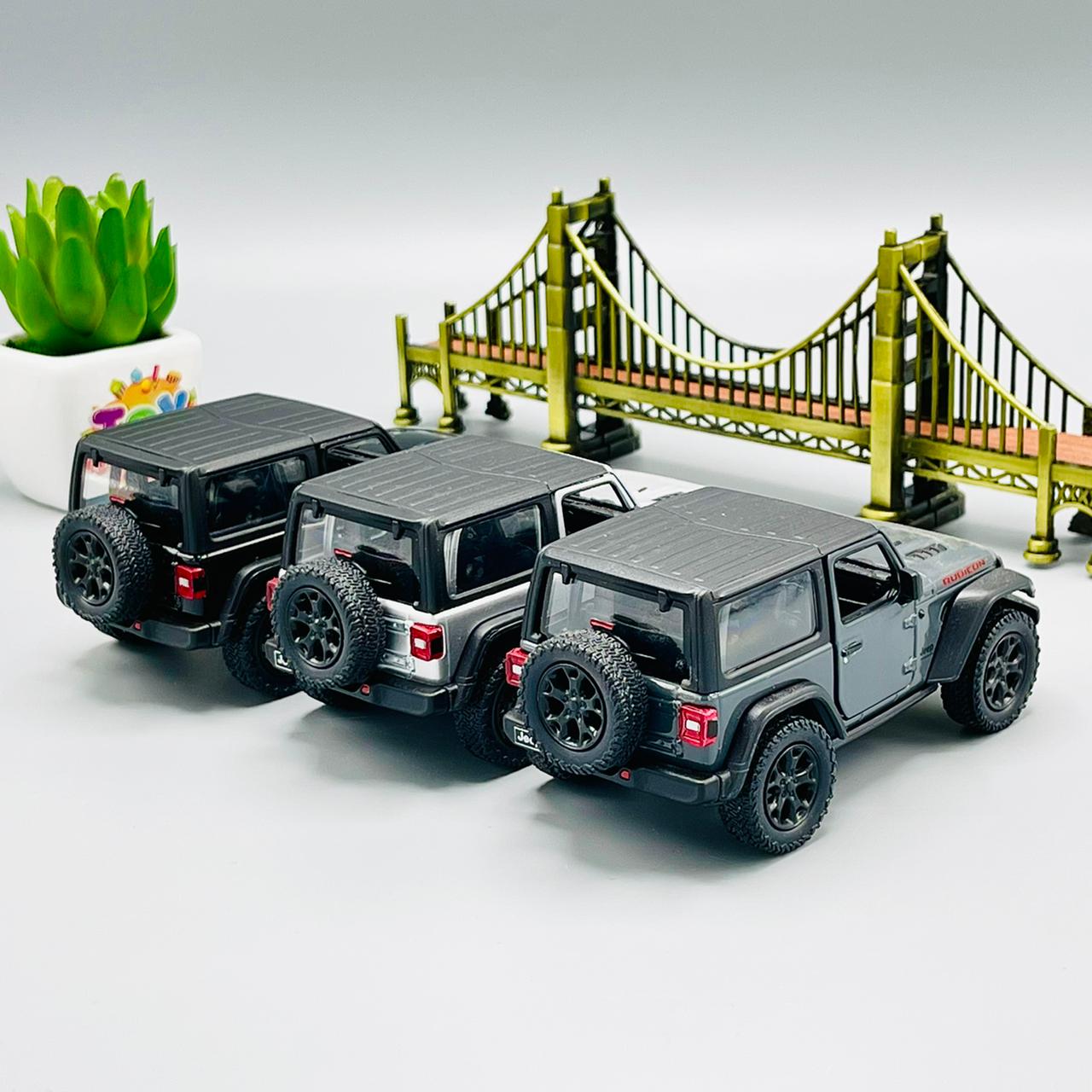 Kinsmart Rubicon Wrangler Jeep - Hard Top
