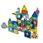 99Pcs Space Magnetic Pipeline Building Block